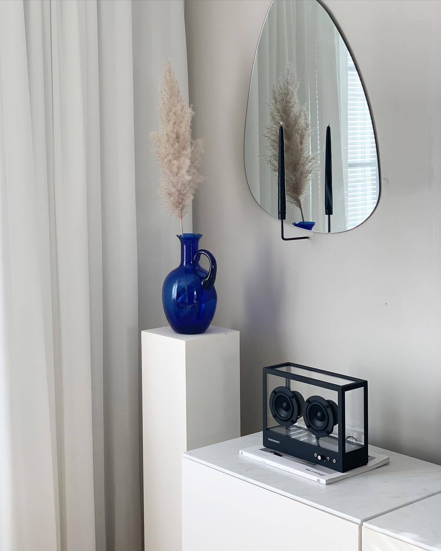 SMALL TRANSPARENT SPEAKER (BLACK)