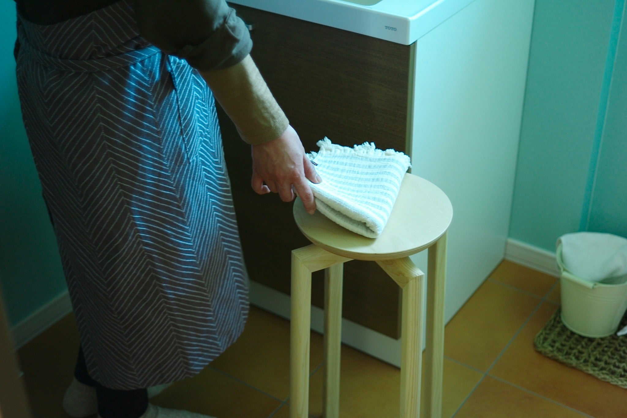 匠工芸×SUU木のマッシュルームスツール