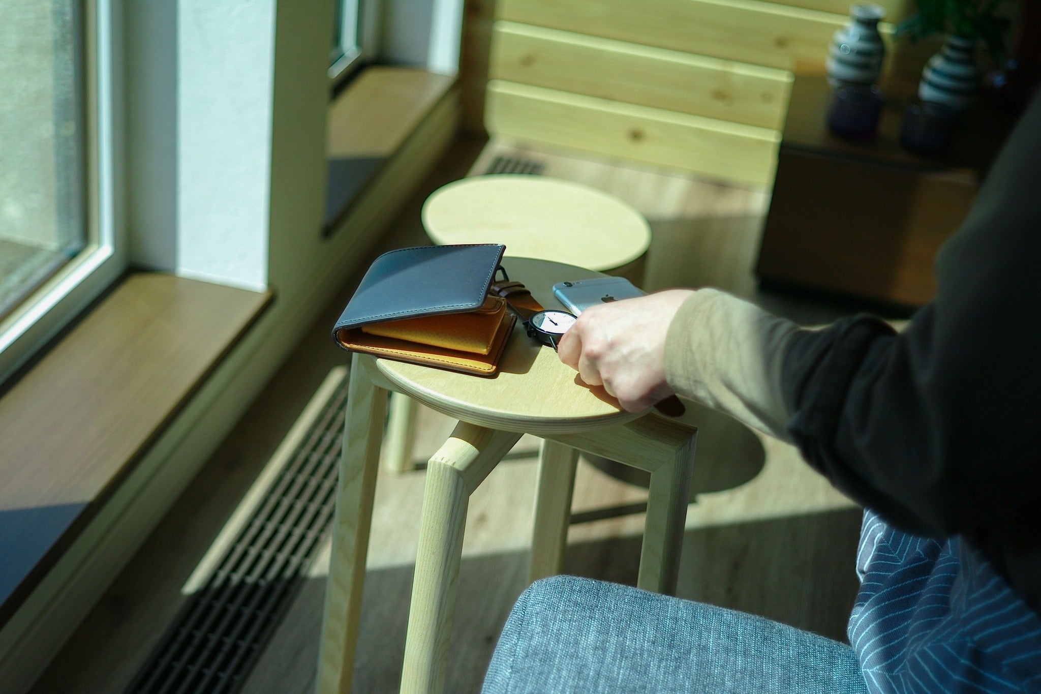 匠工芸×SUU木のマッシュルームスツール