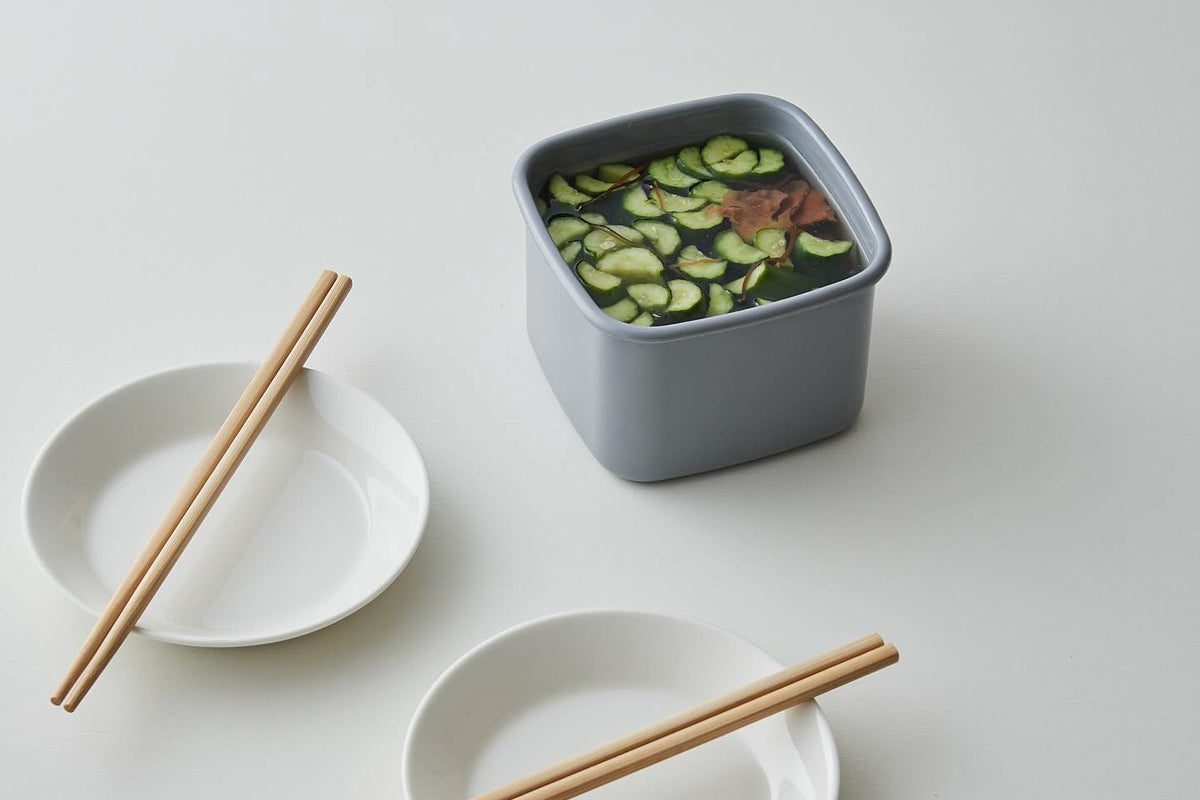 野田琺瑯 +gray琺瑯容器